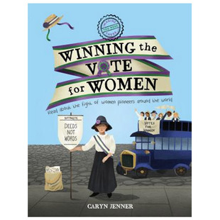 想象你赢得女性投票权 英文Imagine You Were There Winning the Vote for Women 英文版进口英语书籍 纯全英文版正版原著英语书籍