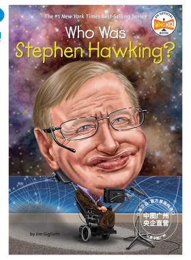 who was stephen hawking?谁是史提芬霍金 儿童名人传记文学 英文原版 纯全英文版正版原著进口原版英语书籍