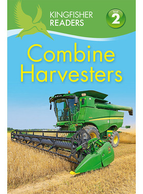 英文Kingfisher Readers L2: Combine Harvesters 分级读物 收割机进口书籍书本 纯全英文版正版原著进口原版英语书籍