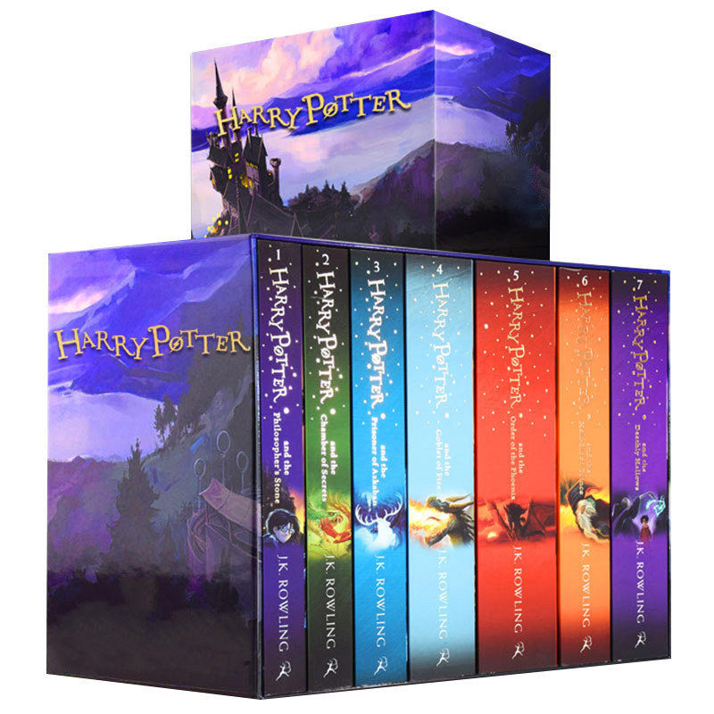 哈利波特英语原版书全套 1-7 Harry Potter and the Philosopher's Stone英版 全集英文原版小说正版jk罗琳哈利波特与魔法石书籍