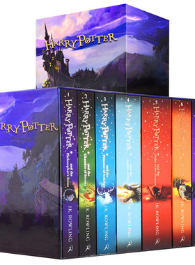 哈利波特英语原版书全套 1-7 Harry Potter and the Philosopher's Stone英版 全集英文原版小说正版jk罗琳哈利波特与魔法石书籍