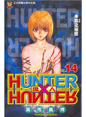 现货 漫画 全职猎人 14 富坚义博 台版漫画书 东立出版 繁体中文 HUNTER x HUNTER幽游白书作者 画集日本动漫小说正版原著书籍