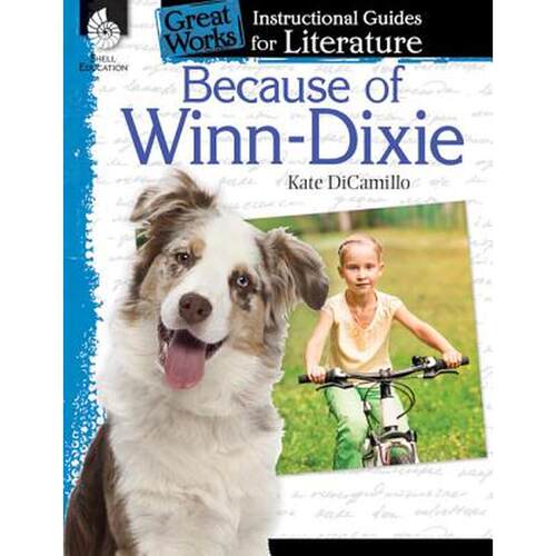 【预售 按需印刷】傻狗温迪克 文学教学指南 英文原版 Because of Winn Dixie: An Instructional Guide 都是戴茜惹的祸 英语书籍