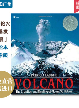 火山 圣海伦斯火山的爆发和熄灭 英文原版 Volcano Eruption and Healing of Mt. St Helen's 全英文版进口英语书籍