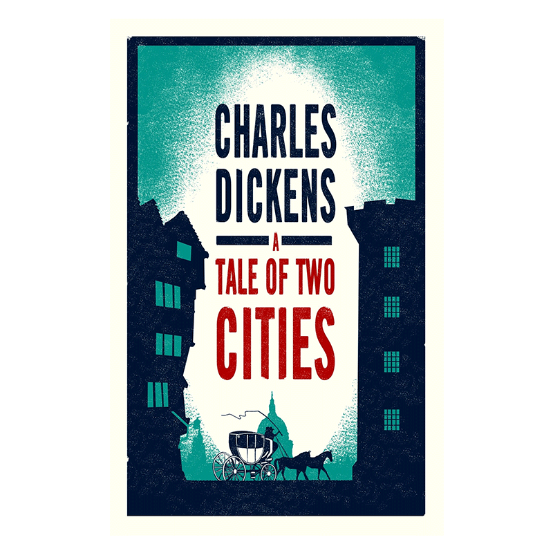 双城记 英文原版 A Tale of Two Cities 狄更斯 Alma经典文学 纯全英文版正版原著进口原版英语书籍