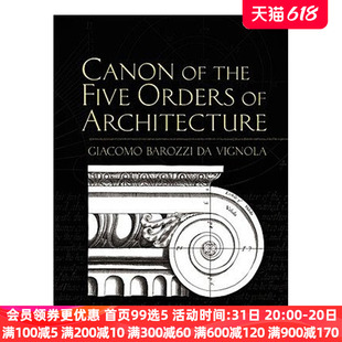 five 原装 英语书籍 进口书籍书本 原著进口原版 正版 the 纯全英文版 architecture建筑五阶佳能英文英语原版 canon orders