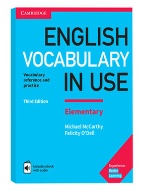 剑桥英语词汇 初级 English vocabulary in Use Elementary 初中英语词汇 英语语法 englishvocabularyinuse 新高中英语词汇书籍