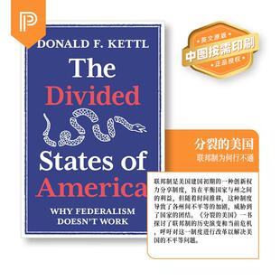 【预售 按需印刷】The Divided States of America美利坚合众国：为什么联邦制行不通 英文原版 纯全英文版正版原著进口英语书籍