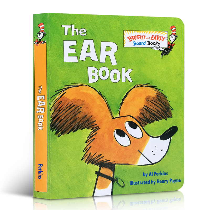 儿童英文原版绘本 耳朵书 纸板书 The Ear Book 苏斯博士 Dr. Seuss 低幼宝宝英语阅读启蒙读物 进口童书 正版 英文原版英语书籍