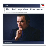 古典 4CD唱片 古尔德 莫扎特钢琴奏鸣曲1981录音全集 原装 进口