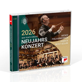 原装 欧版 进口 雅尼克指挥 2CD唱片 2026年维也纳新年音乐会
