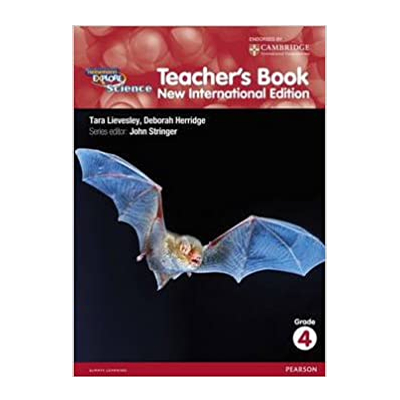 培生英文原版进口国际小学科学课程教材 Heinemann Explore Science 教师用书 4 纯全英文版正版原著进口原版英语书籍