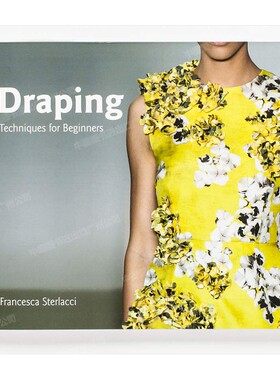 Draping 布料：初学者指南 服装设计入门进口原版图书 Draping: Techniques for Beginners原版畅销书 纯全英文版正版原著英语书籍