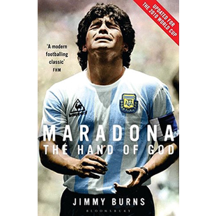 上帝之手马拉多纳 英文原版 Maradona The Hand of God 吉米伯恩斯 名人传记 球王传奇一生 搭科比自传 温格 莫德里奇自传英语书籍