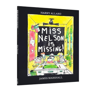 纯全英文正版 英文原版 绘本 廖彩杏书单 Missing Miss 尼尔森老师不见了 英语书籍 6岁儿童趣味图画故事书 Nelson