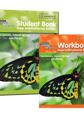 培生剑桥国际小学科学课程教材+练习册套装 第三级别 HEINEMANN EXPLORE SCIENCE 儿童教材 波米诺绘本语言表达 正版原著英语书籍