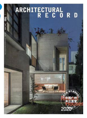 【全年订阅】Architectural Record建筑实录 英文原版进口年订12期 美国出版 期刊杂志 报刊书籍