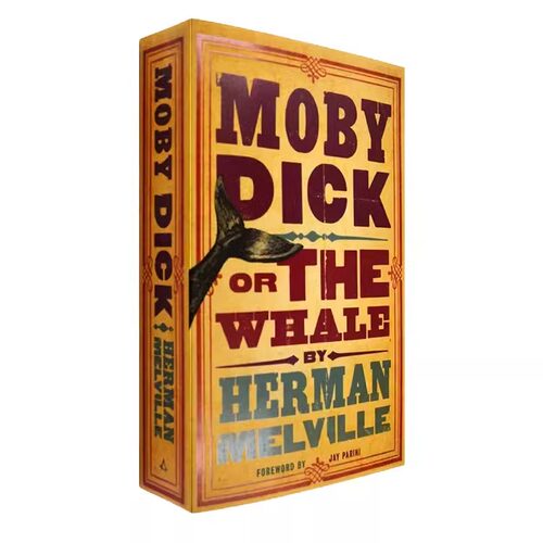 白鲸 英文原版小说 Moby Dick 赫尔曼 梅尔维尔 世界文学经典名著小说 Herman Melville莫比迪克 白鲸记 全英文版正版原著英语书籍