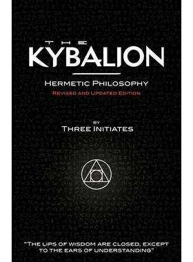 【预售 按需印刷】 赫尔墨斯哲学 修订更新版 英文原版 The Kybalion Hermetic Philosophy 赫密斯哲学 正版原著进口原版英语书籍
