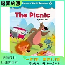 英文原版 牛津自然拼读天地 Oxford Phonics World Readers: Level 1（3本一套）OPW 第1级别 学前美式英语教育 儿童读物书籍