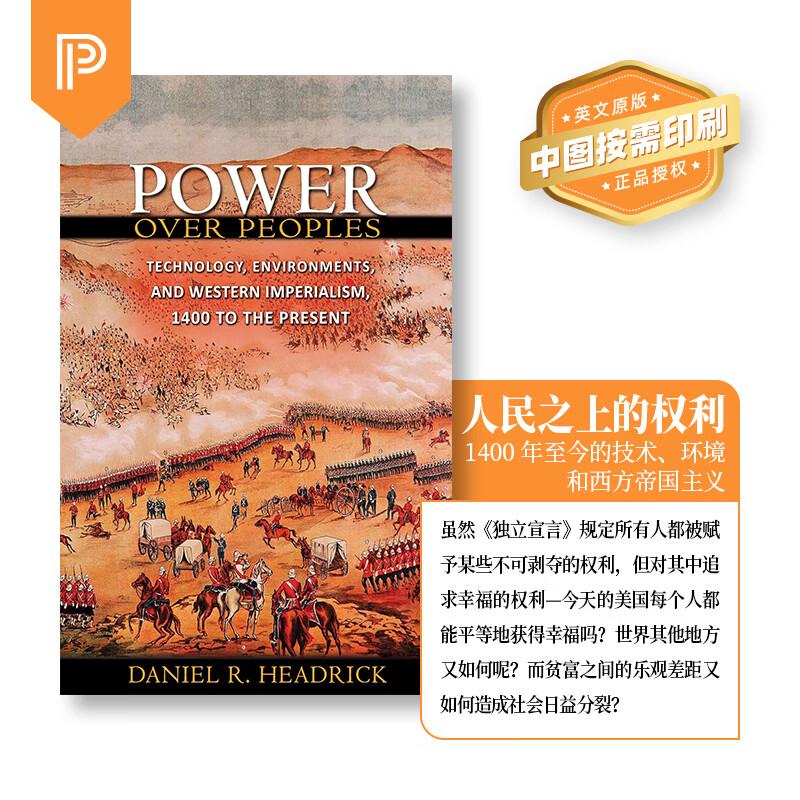 【预售 按需印刷】Power over Peoples治民权力:技术,环境和西方帝国主义1400至今 英文原版 纯全英文版正版原著进口英语书籍
