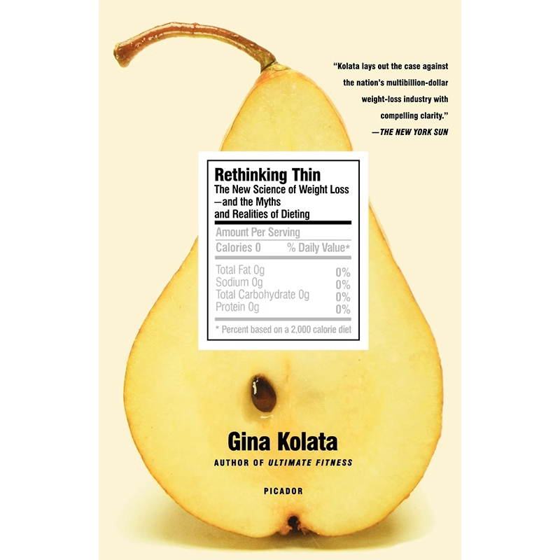 【预售 按需印刷】 反思薄：减肥的新科学 英文正版 Rethinking Thin 进口书籍