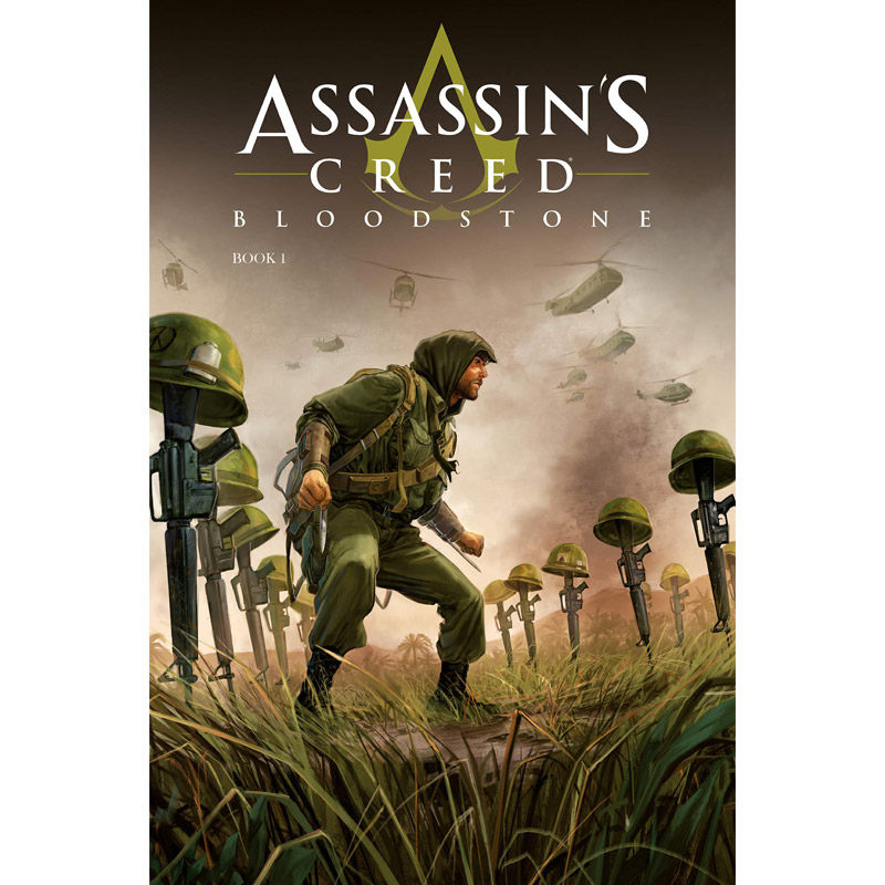 刺客信条血石assassin’s creed  bloodstone 1英文进口漫画小说英语书籍 纯全英文版正版原著进口原版英语书籍