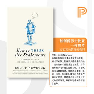 Shakespeare 预售 Think 英文原版 原著进口原版 How 正版 按需印刷 英语书籍 纯全英文版 like