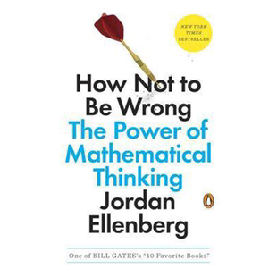 如何不犯错 魔鬼数学大数据时代数学思维的力量 how not to be wrong 英文原版概率统计逻辑思维社会科学书籍 英文原版英语书籍