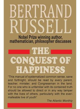 【预售 按需印刷】幸福之路 英文原版 The Conquest of Happiness 征服幸福 Bertrand Russell罗素 哲学大师 正版原著进口英语书籍