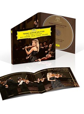 【原装进口】穆特60岁生日 小提琴演奏名曲 维也纳音乐会 CD唱片