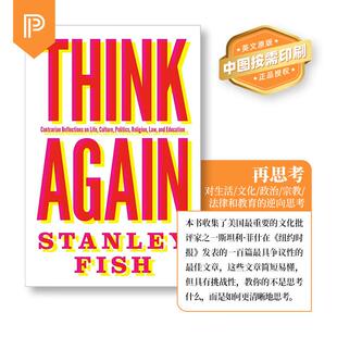 宗教 预售 文化 法律与教育 纯全英文正版 Think 英文原版 按需印刷 进口英语书籍 Again重新考虑：关于生命 逆势思考 政治