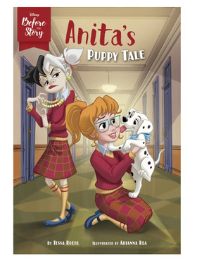 迪士尼前传故事 安妮塔的小狗故事 英文读物 迪士尼读物disney before the story: anita's puppy tale 《101忠狗》 原版英语书籍