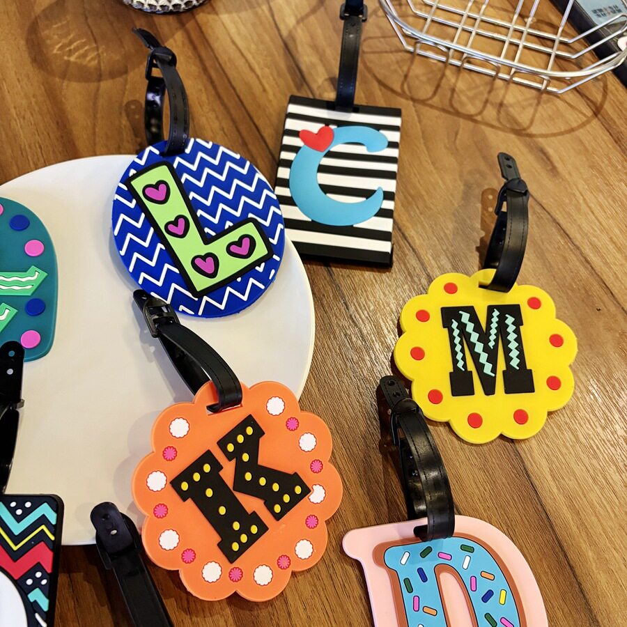 硅胶卡通行李牌登机防丢识别