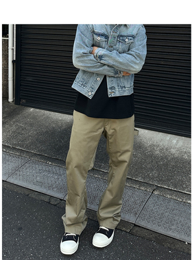 【STS】Work Pants改良复古微喇水洗宽松耐磨伐木工装裤休闲裤男