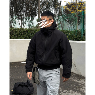 力量感弧线 Jacket3M新雪丽保暖 Vigor 立体连帽防寒棉服 STS