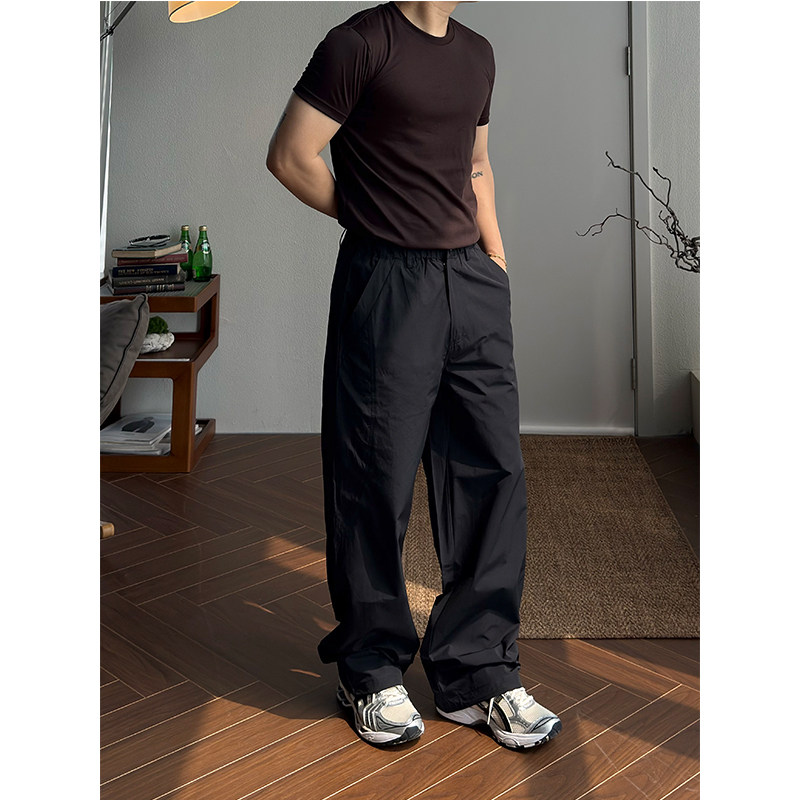 【STS】Push Pants水洗棉轻便【超实穿】弧线切割立体弯刀休闲裤