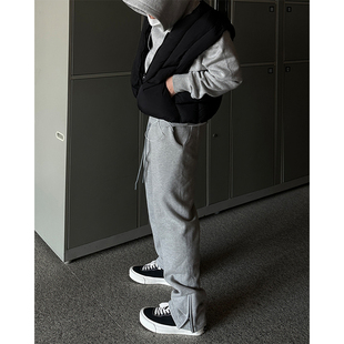 STS 百搭运动休闲裤 Iwarm 卫裤 男 Pants加绒保暖直筒拉链一体式