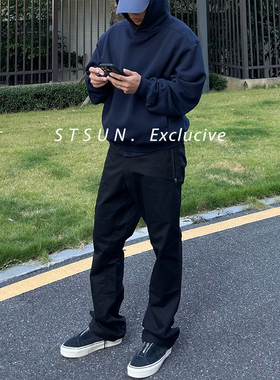 【STS】Boost Pants筋骨力量感微喇基础合身百搭简约休闲裤男