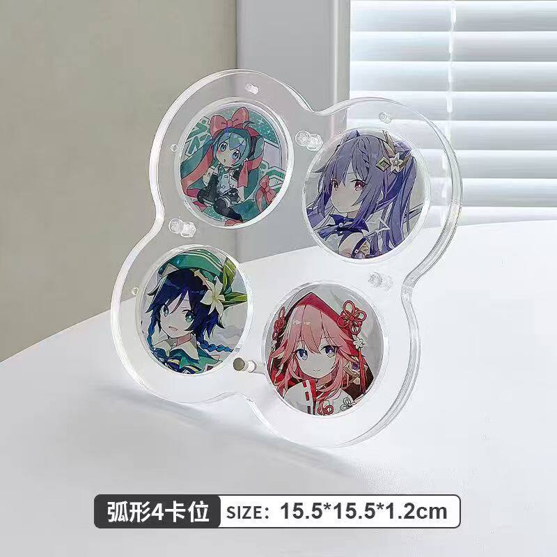 吧唧展示架桌面徽章收纳盒图片