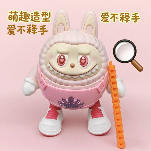 2025新款中秋节卡通拉布布奥特曼玩具手提灯笼音乐发光跳舞儿童