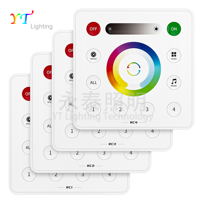 2.4G家用RF无线86盒子触摸面板