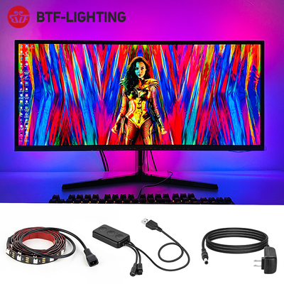 LED流光溢彩电脑随屏同步范围灯