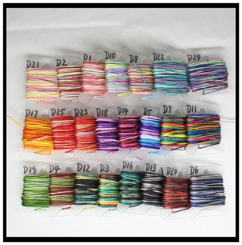 72号玉线段染多色端午绳