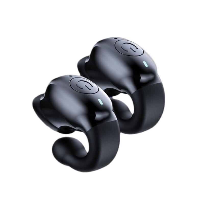 66蓝牙耳机单双半入耳夹式降噪高音质便携长续航通用无线耳机