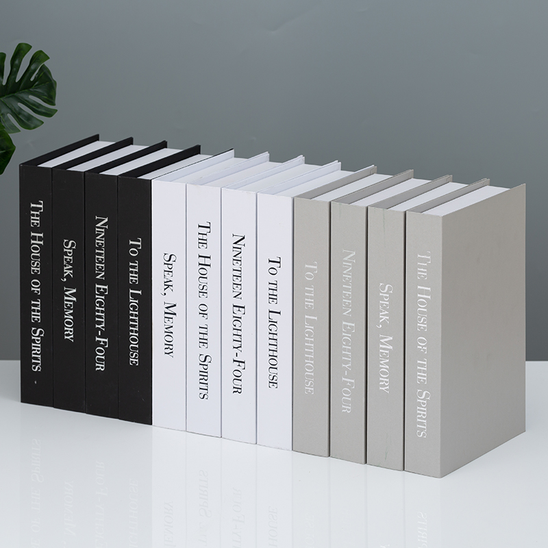 装饰摆件简约样板间仿真书道具