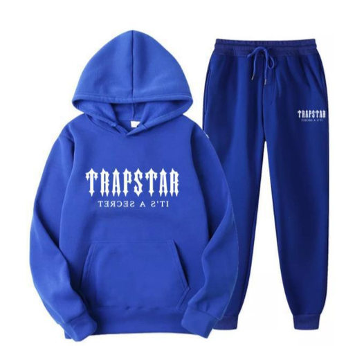 TRAPSTAR抓绒连帽卫衣套
