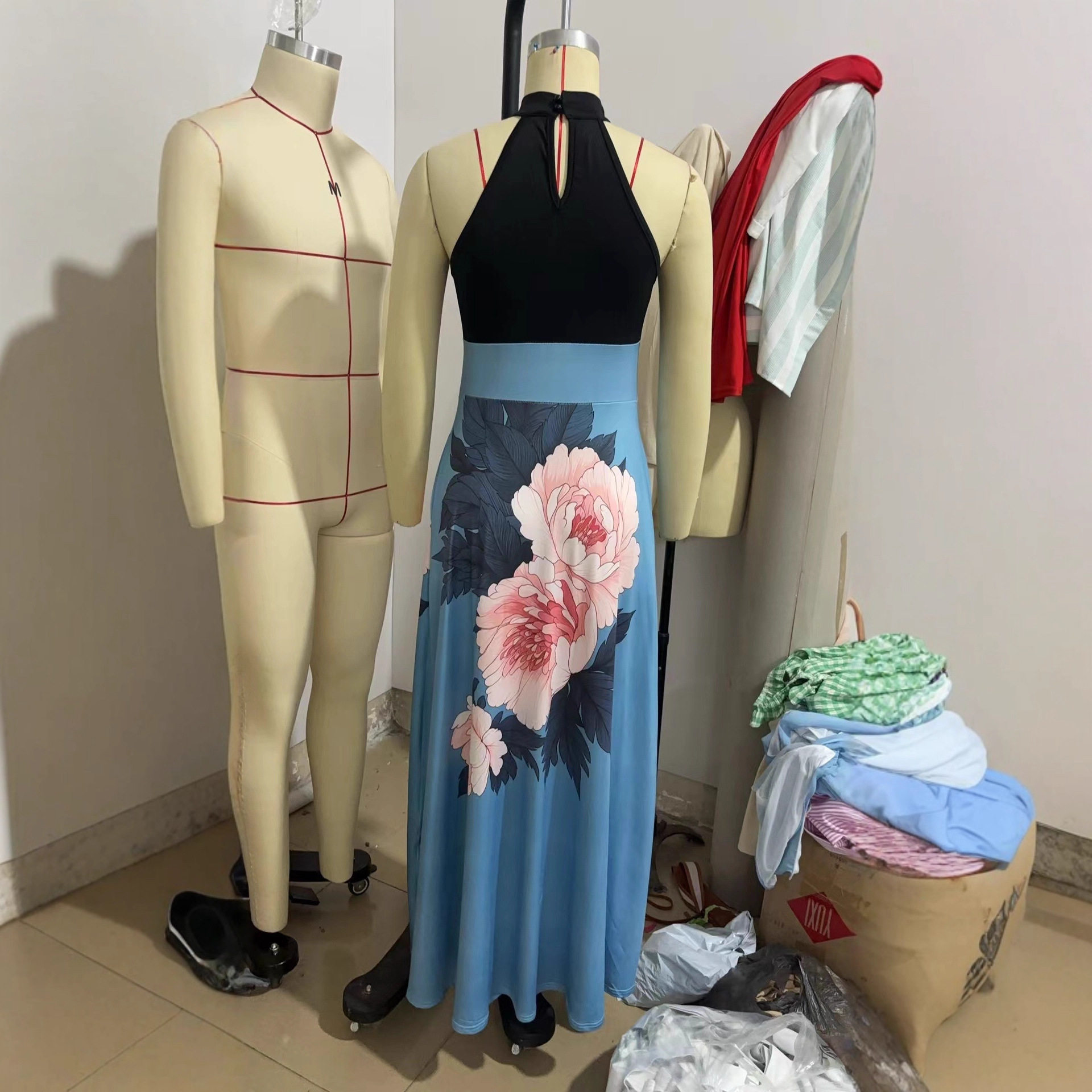 欧美女装亚马逊独立站无袖背心数