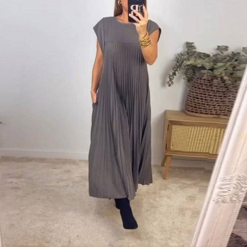 春季新款女装跨境欧美连衣裙子优