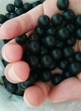 厂家供应黑色实心标准5mm6mm10mm红色聚丙烯实心PP塑料球塑料珠